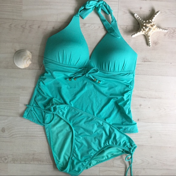 Cole Of California Womens SwimSuit 2 Piece SZ L-C6 - Picture 1 of 8